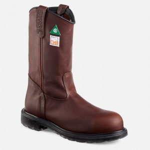 Red Wing 11-inch CSA Safety Toe Pull-On Boot | HMTDVU-468