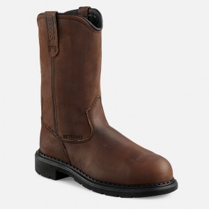 Red Wing 11-inch Waterproof Safety Toe Metguard Pull-On Boot | TDVSZK-170