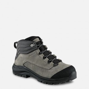 Red Wing 5-inch Waterproof Safety Toe Boot Black-Tan Fleck | XGJEOI-806