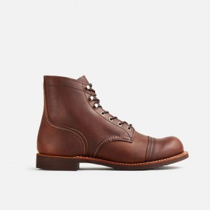 Red Wing 6-Inch Boot in Amber Harness Leather | TUEKGY-107