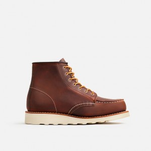 Red Wing 6-Inch Classic Short Boot in Copper Rough & Tough Leather | YKWZEV-759