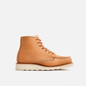 Red Wing 6-Inch Classic Short Boot in Tan Boundary Leather | CLBYVA-105