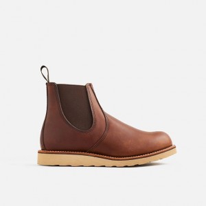 Red Wing 6-inch Classic Chelsea in Amber Harness Leather | SJZCMX-204