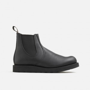 Red Wing 6-inch Classic Chelsea in Black Harness Leather | DHZLWI-120