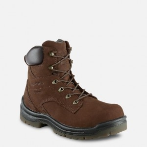 Red Wing 6-inch Insulated Waterproof Safety Toe Boot Braun | XJFIOH-062