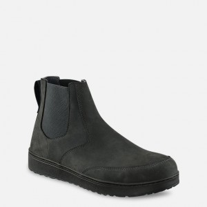 Red Wing 6-inch Safety Toe Chelsea Schwarz | KBAGNC-527