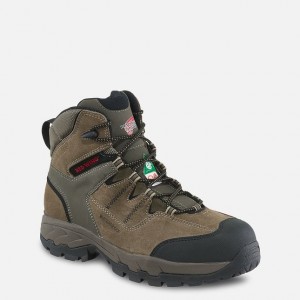 Red Wing 6-inch Waterproof CSA Safety Toe Hiker Boot Gray | MHGFXD-958