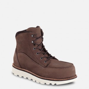 Red Wing 6-inch Waterproof Safety Toe Boot Crepe | UDTKRP-864
