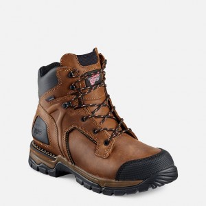 Red Wing 6-inch Waterproof Safety Toe Boot Rot | CBFMKP-783