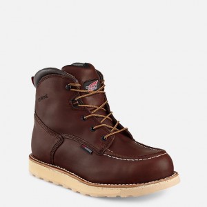 Red Wing 6-inch Waterproof Safety Toe Boot | QHONKZ-095