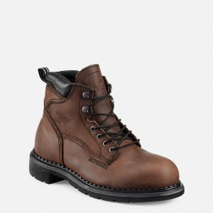 Red Wing 6-inch Waterproof Safety Toe Metguard Boot | WMALFO-754