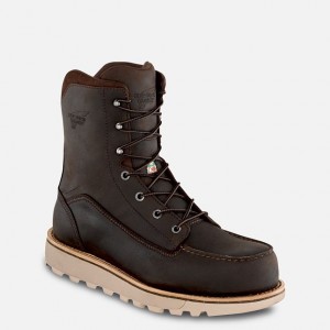 Red Wing 8-inch Waterproof CSA Safety Toe Boot Tan | OZHFWI-612