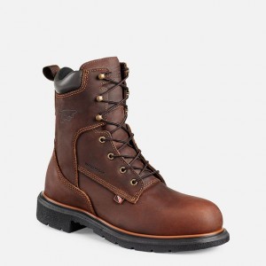 Red Wing 8-inch Waterproof Soft Toe Boot | UTHGKY-603