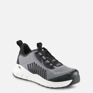Red Wing CSA Safety Toe Athletic Shoe Black-TanFleck | FVGJRP-586
