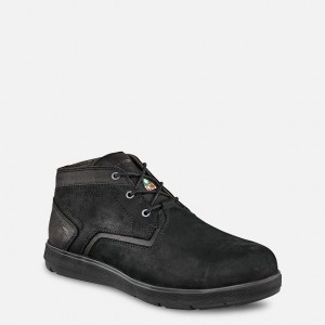 Red Wing CSA Safety Toe Chukka Schwarz | HJRGMK-671