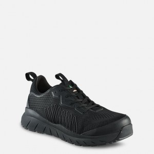 Red Wing CSA Safety Toe Oxford Black-TanFleck | BHNWGZ-150