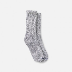 Red Wing Cotton Blend Ragg Crew Socks in Navy/White Cotton Blend | AVJTLU-619