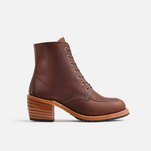 Red Wing Heeled Boot in Amber Harness Leather | YTNFQU-745