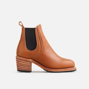 Red Wing Heeled Boot in Pecan Boundary Leather | ZEBNTV-395