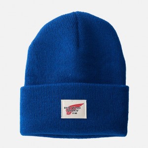 Red Wing Kids Cuffed Beanie Hat in Royal Blue | EKMALB-376