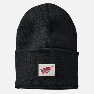 Red Wing Knit Watch Hat in Black | UHWFIL-940
