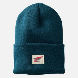 Red Wing Knit Watch Hat in Blue | JBYXIN-193