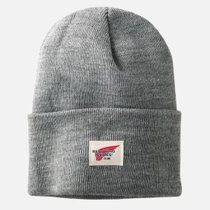 Red Wing Knit Watch Hat in Light Gray Heather | BSTILM-860