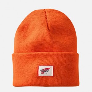 Red Wing Knit Watch Hat in Orange | GVWDIE-751
