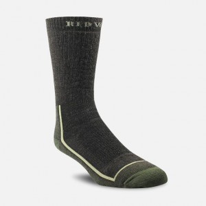 Red Wing Merino Wool Blend Crew Sock in Charcoal | HDXUYV-207