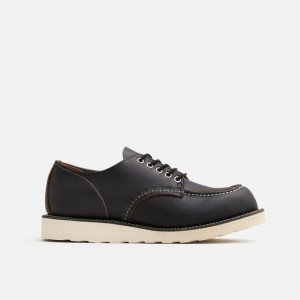 Red Wing Oxford in Black Prairie Leather | DAJSVK-174