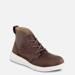 Red Wing Safety Toe Chukka Weiß | ELORPW-870