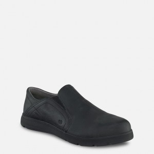 Red Wing Safety Toe Slip-On Schwarz | PZSJGB-031