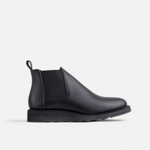 Red Wing Short Boot in Black Chapparal Leather | ZSOWQI-963