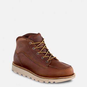 Red Wing Waterproof Soft Toe Chukka Tan | BQFVIM-572