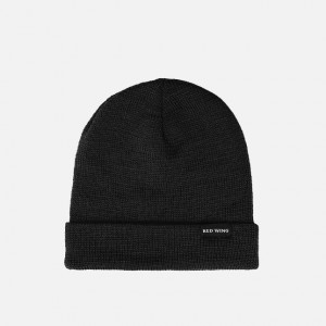 Red Wing Wool Hat in Black | HPKGYQ-280